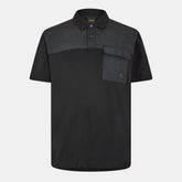 Men's Panel Short-Sleeve Polo