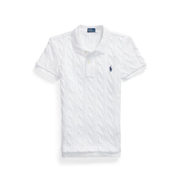 Short Sleeved Cable Knit Jumper