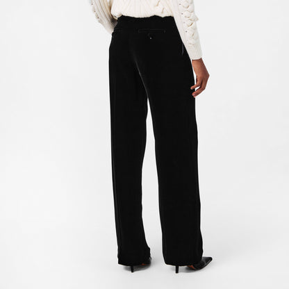 Alex Velvet Straight Leg Trouser