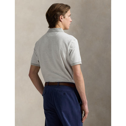 Ribbed Collar Short Sleeve Shirt