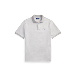 Ribbed Collar Short Sleeve Shirt
