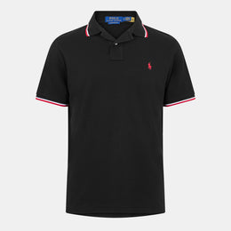 Men's Tipped Short-Sleeve Polo Shirt