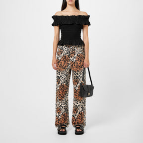 Hisanna Leopard Trousers