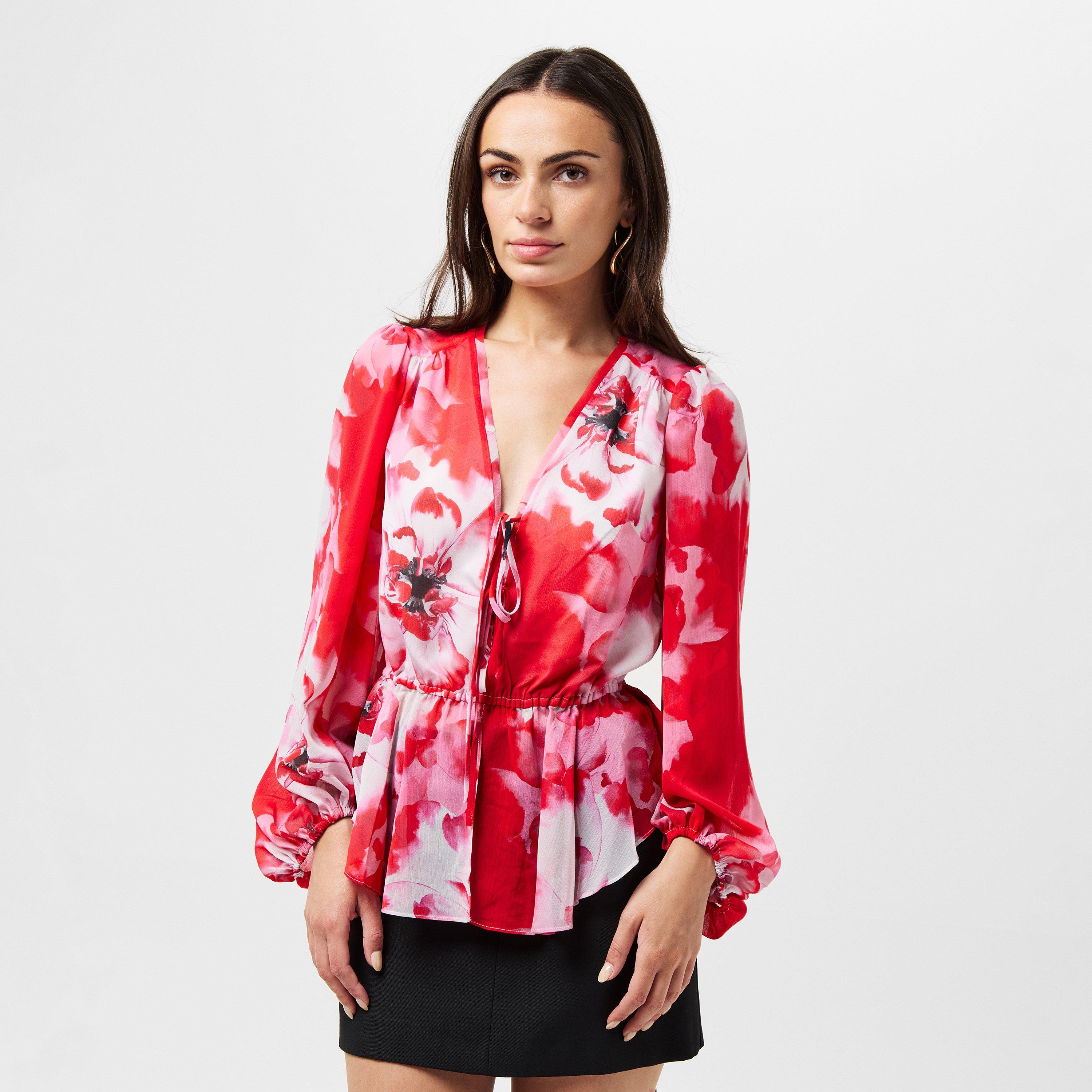Aleria Floral Top