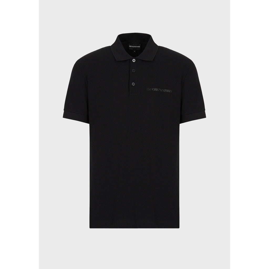 Graphic Print Polo Shirt