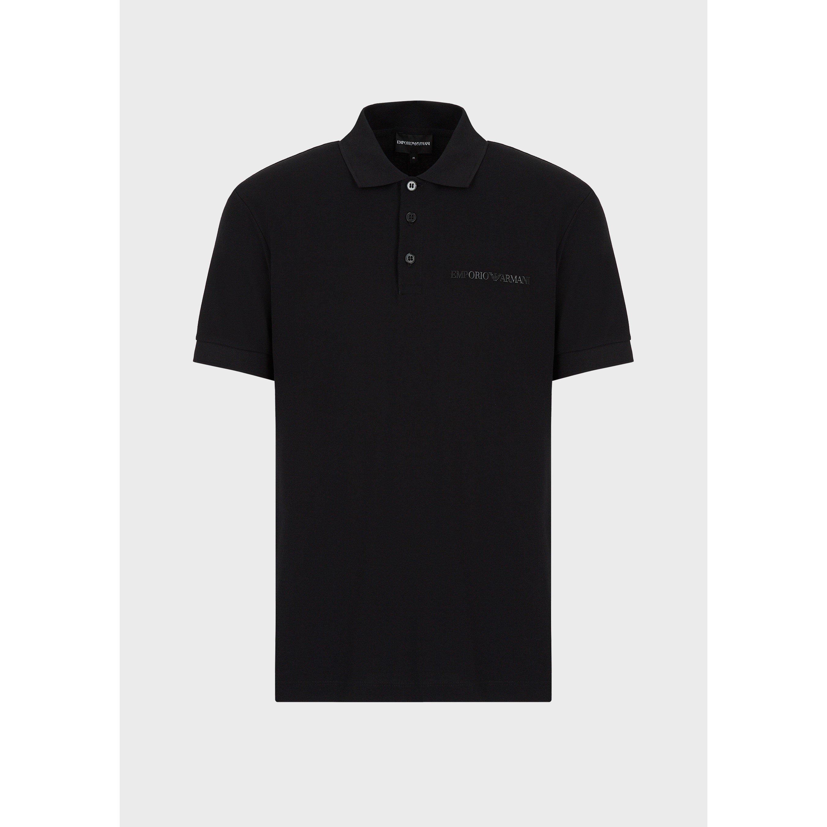 Graphic Print Polo Shirt