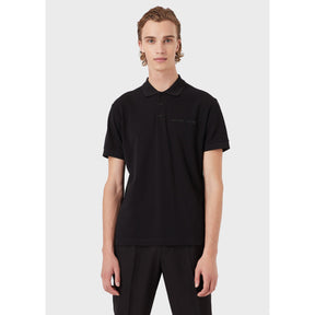 Graphic Print Polo Shirt