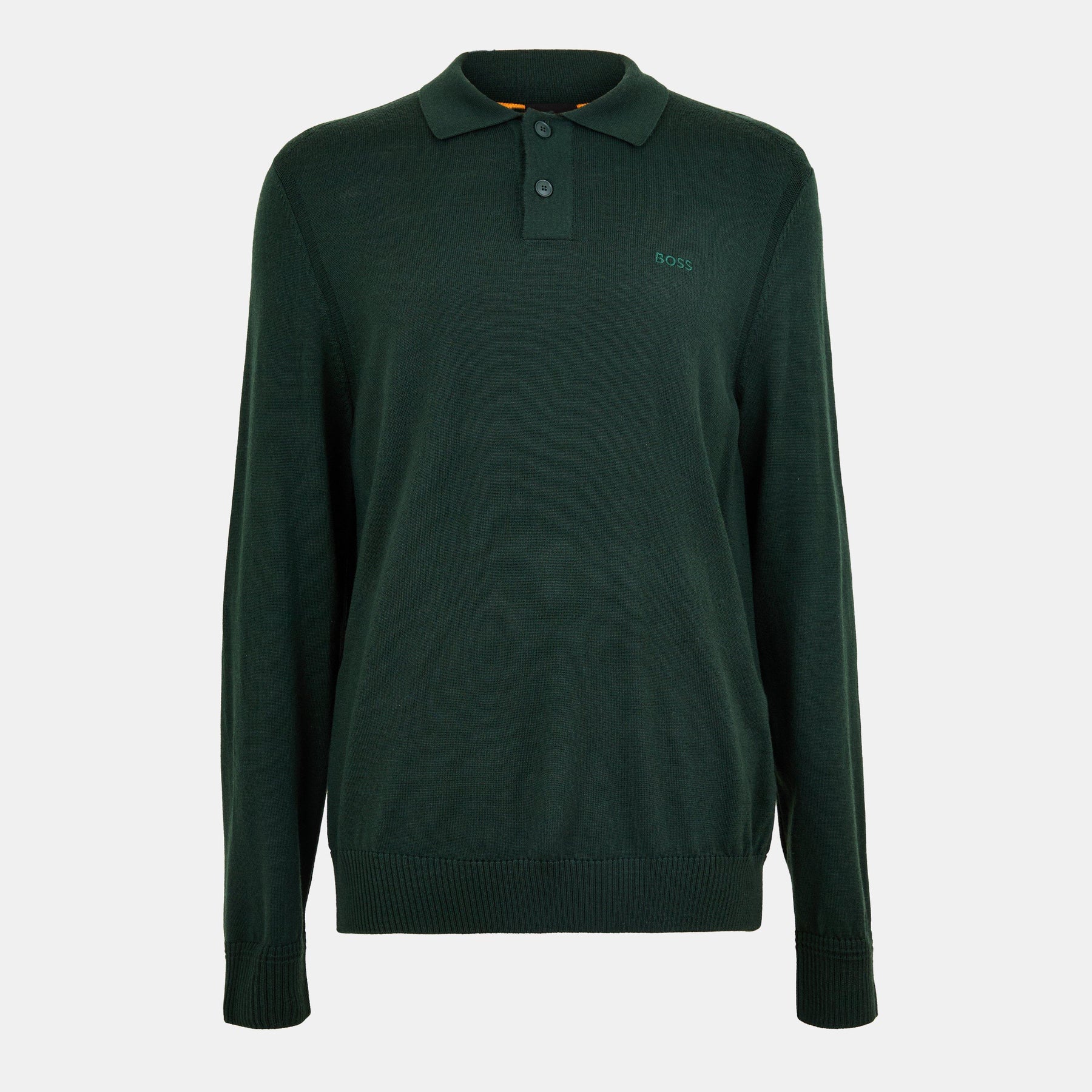 Men's Avac Knitted Long-Sleeve Polo