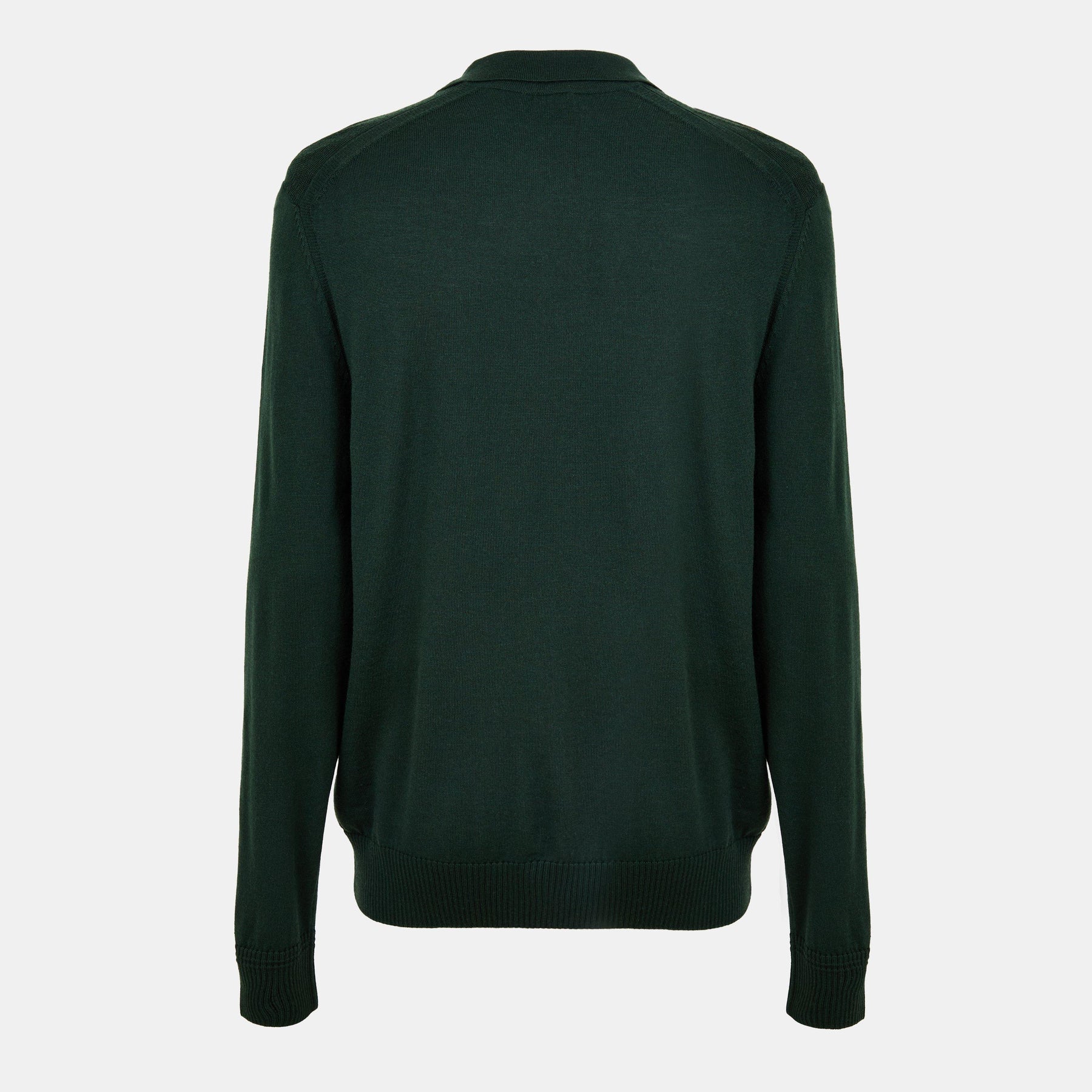 Men's Avac Knitted Long-Sleeve Polo