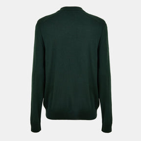 Men's Avac Knitted Long-Sleeve Polo