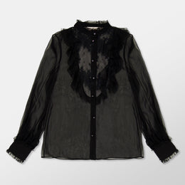 Sheer Chiffon Blouse
