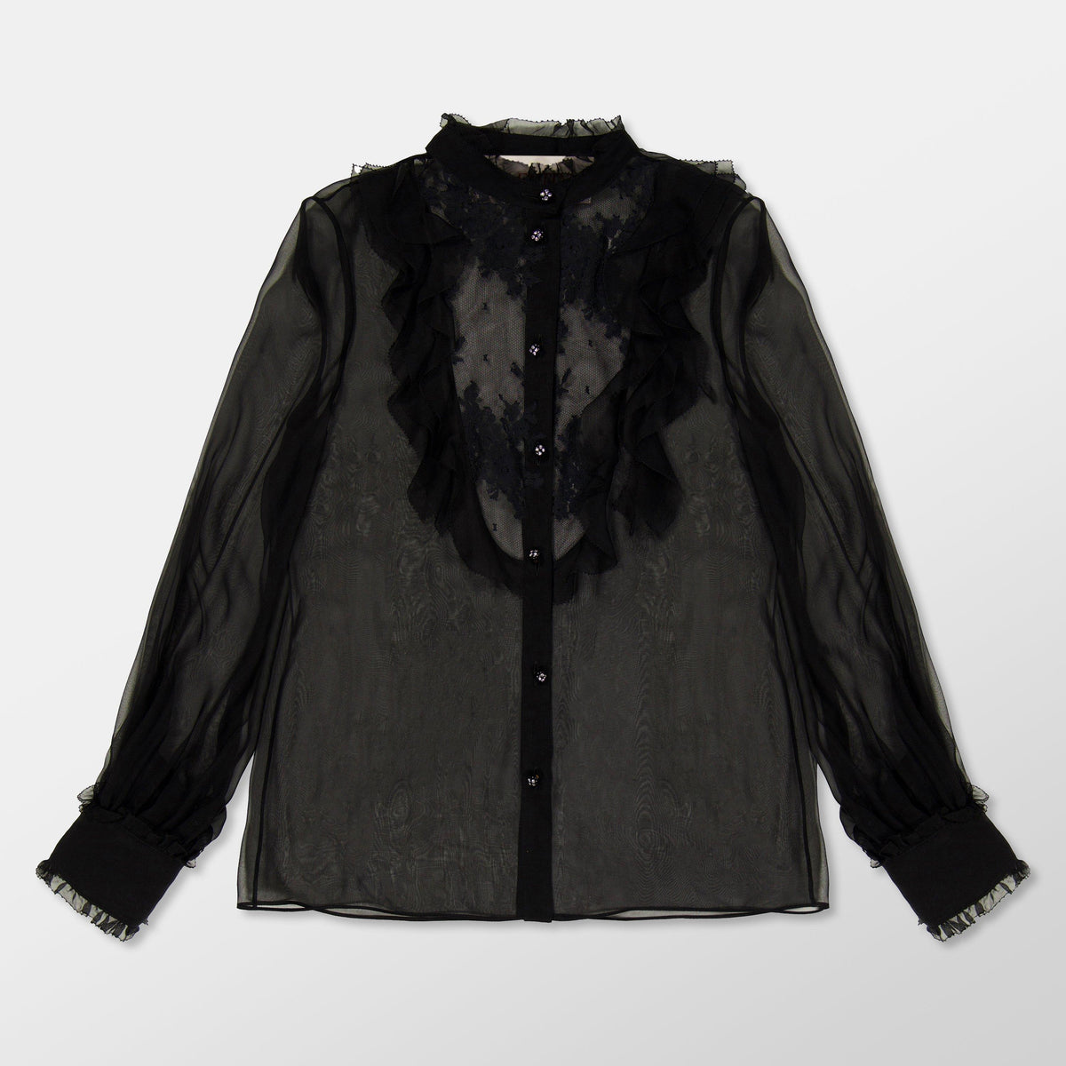 Sheer Chiffon Blouse
