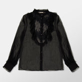 Sheer Chiffon Blouse