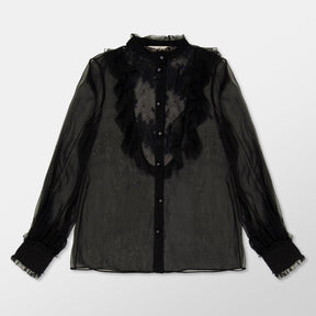 Sheer Chiffon Blouse