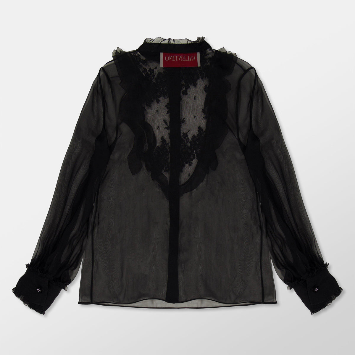 Sheer Chiffon Blouse