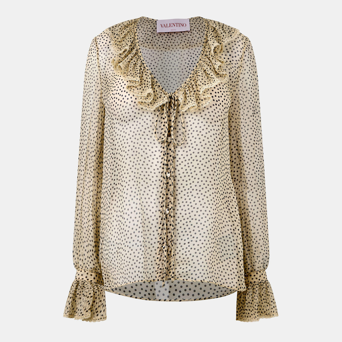 Val Chiffon Shirt Ld52