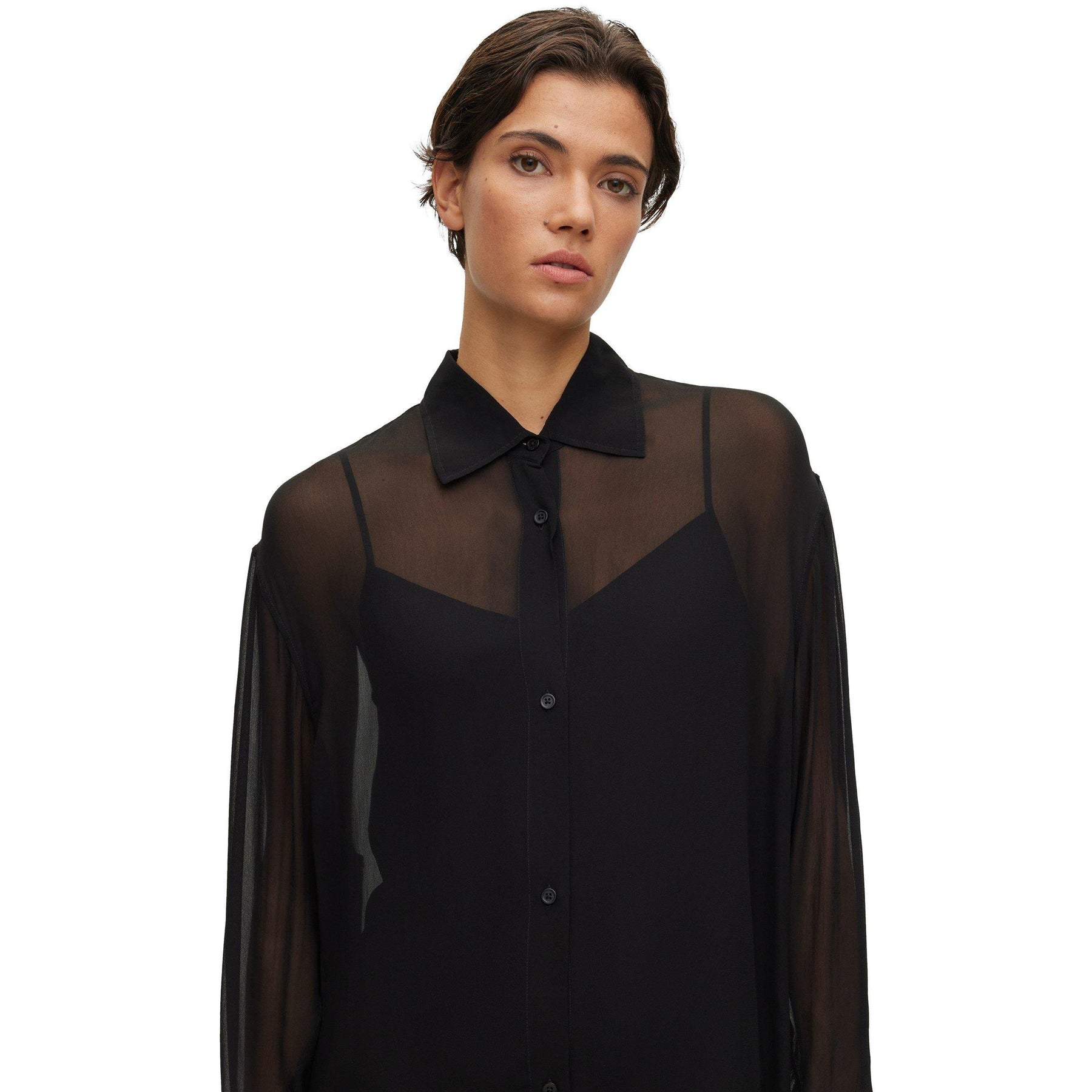 Women's Bareid Long-Sleeve Blouse