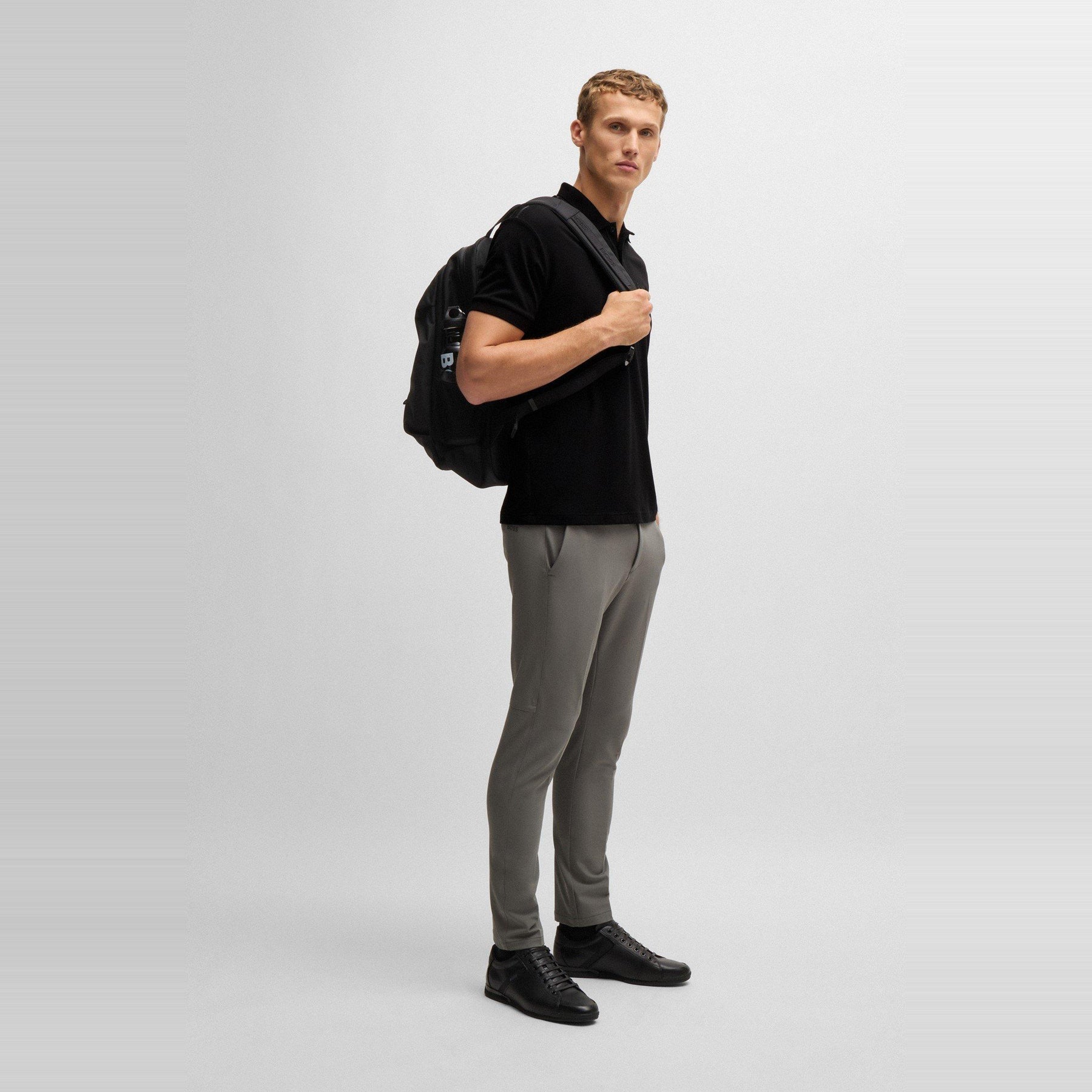 Men's Logo Polo Shirt, Iconic Logo Placement