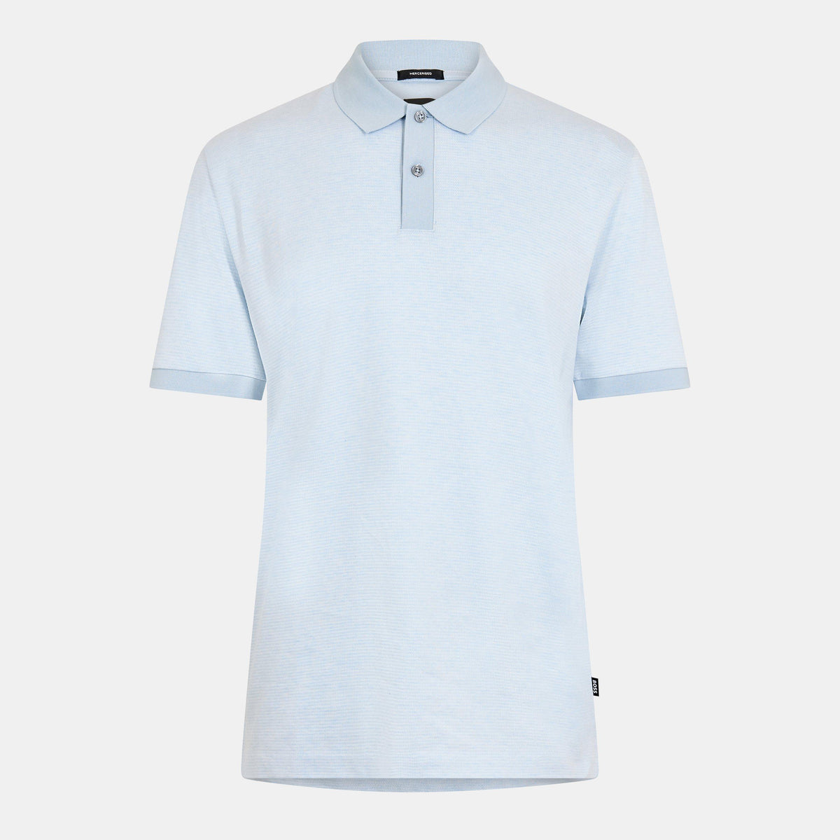 Men's H-Parlay Three-Tone Fabric Polo Shirt