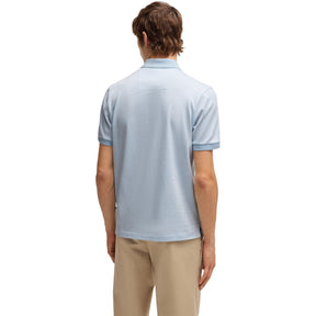 Men's H-Parlay Three-Tone Fabric Polo Shirt