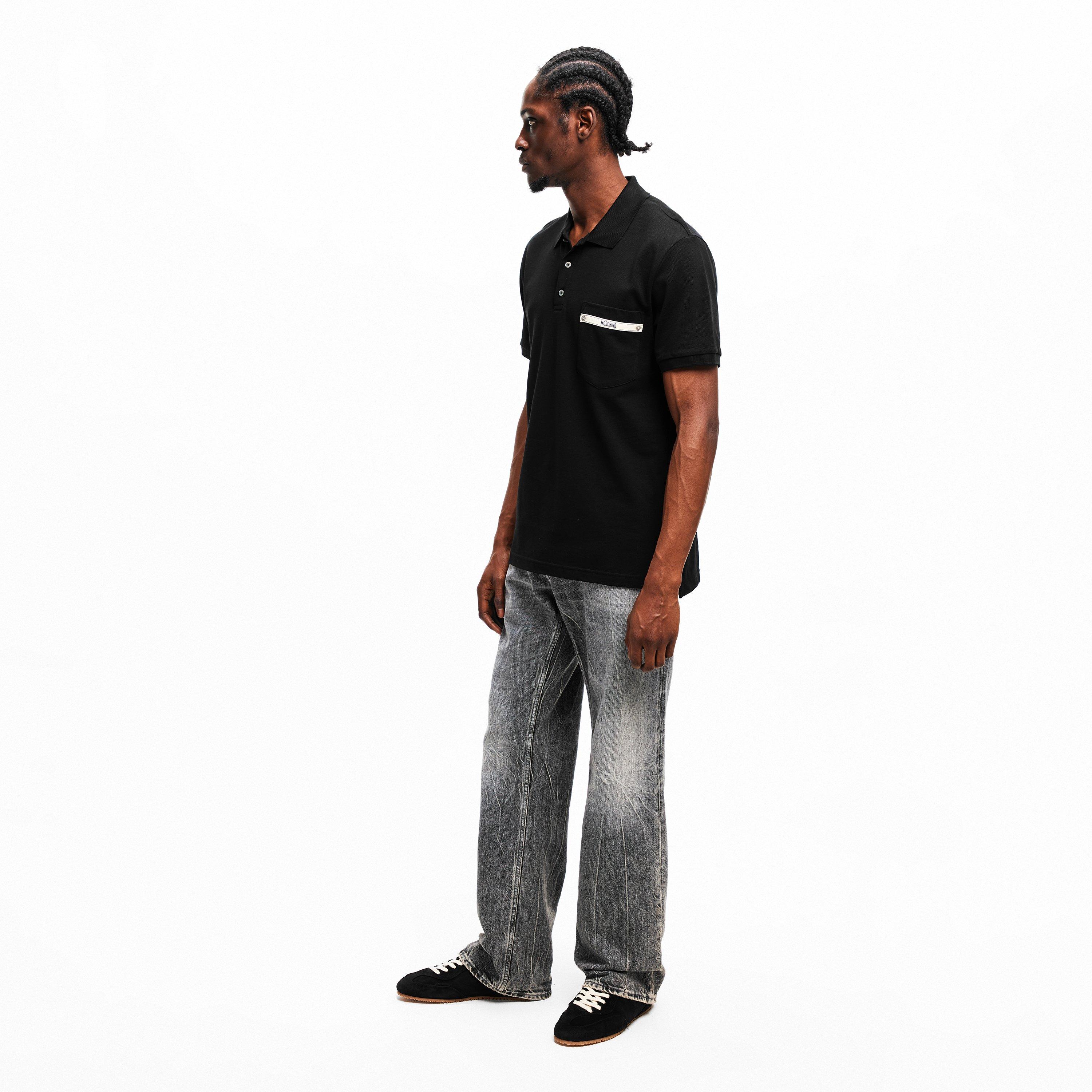 Tape Short Sleeve Polo Shirt