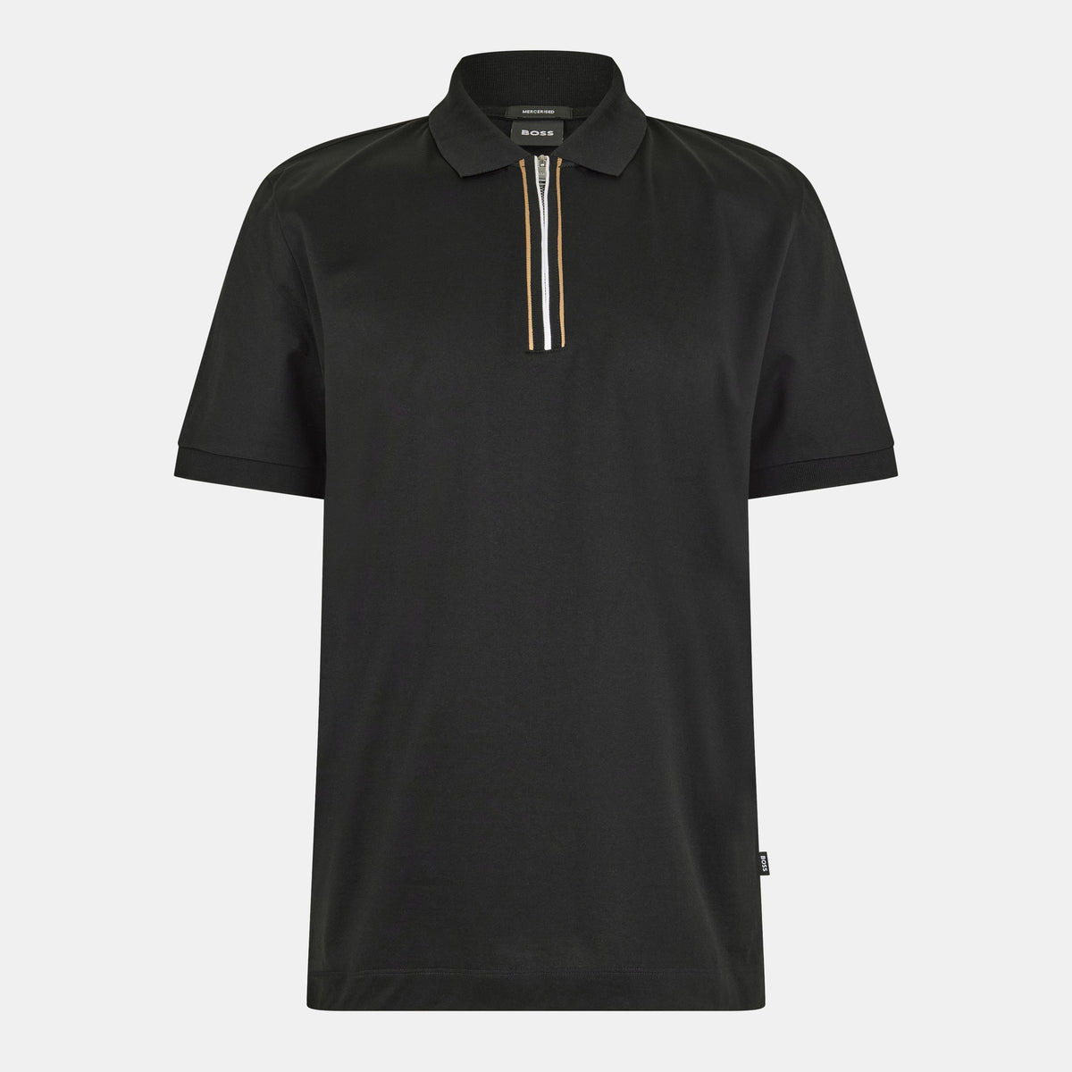 Quarter Zip Polo Shirt
