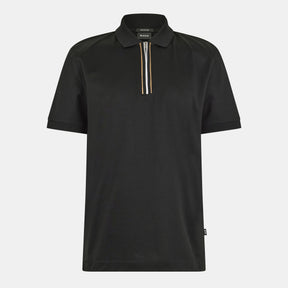 Quarter Zip Polo Shirt