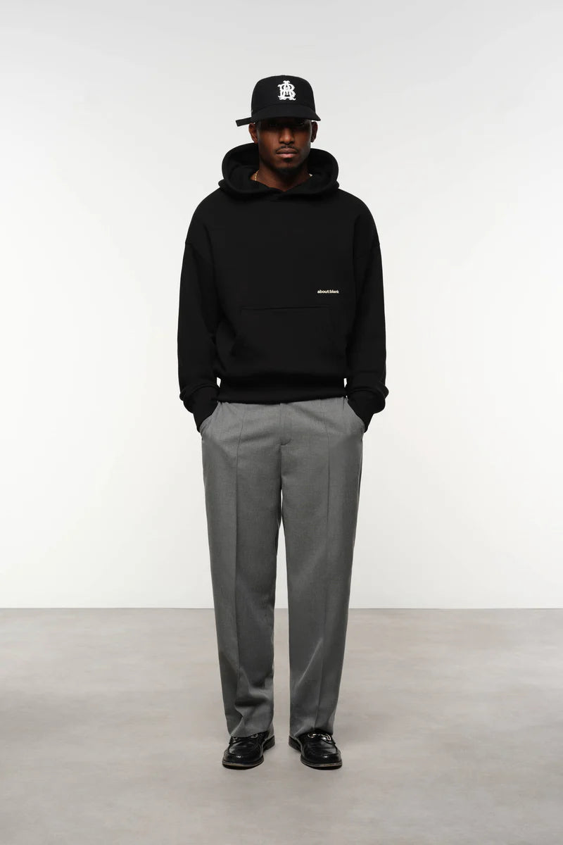 Everyday pleated trousers - light grey