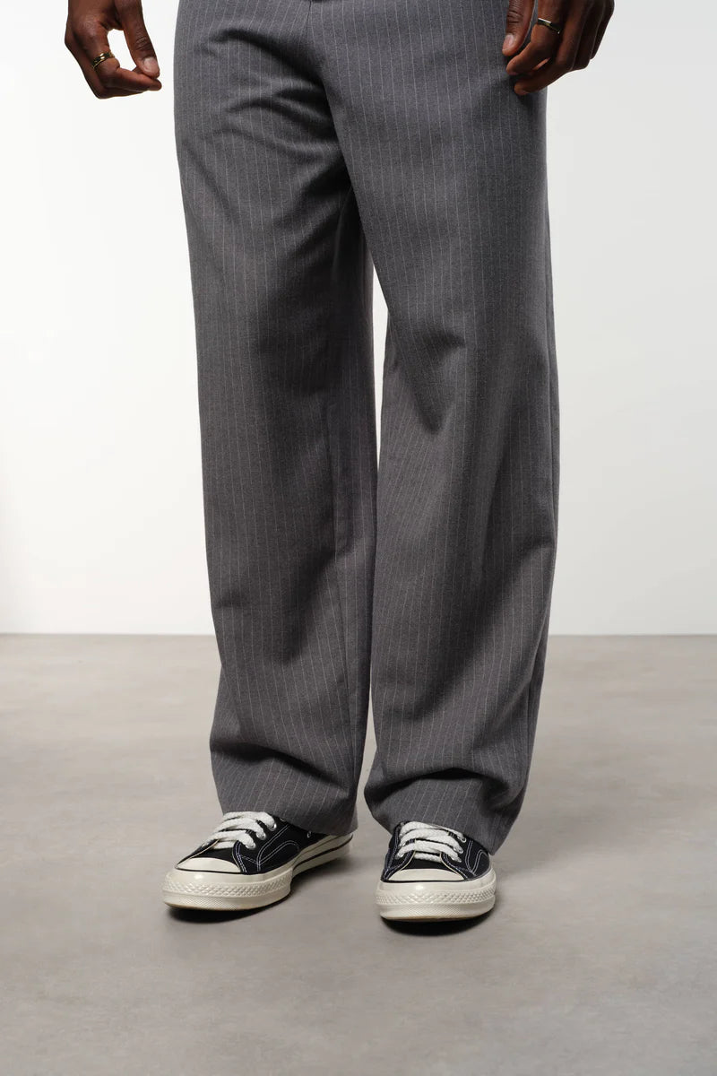 Pinstripe everyday trouser