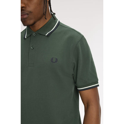 Short Sleeve Twin Tipped Polo Shirt