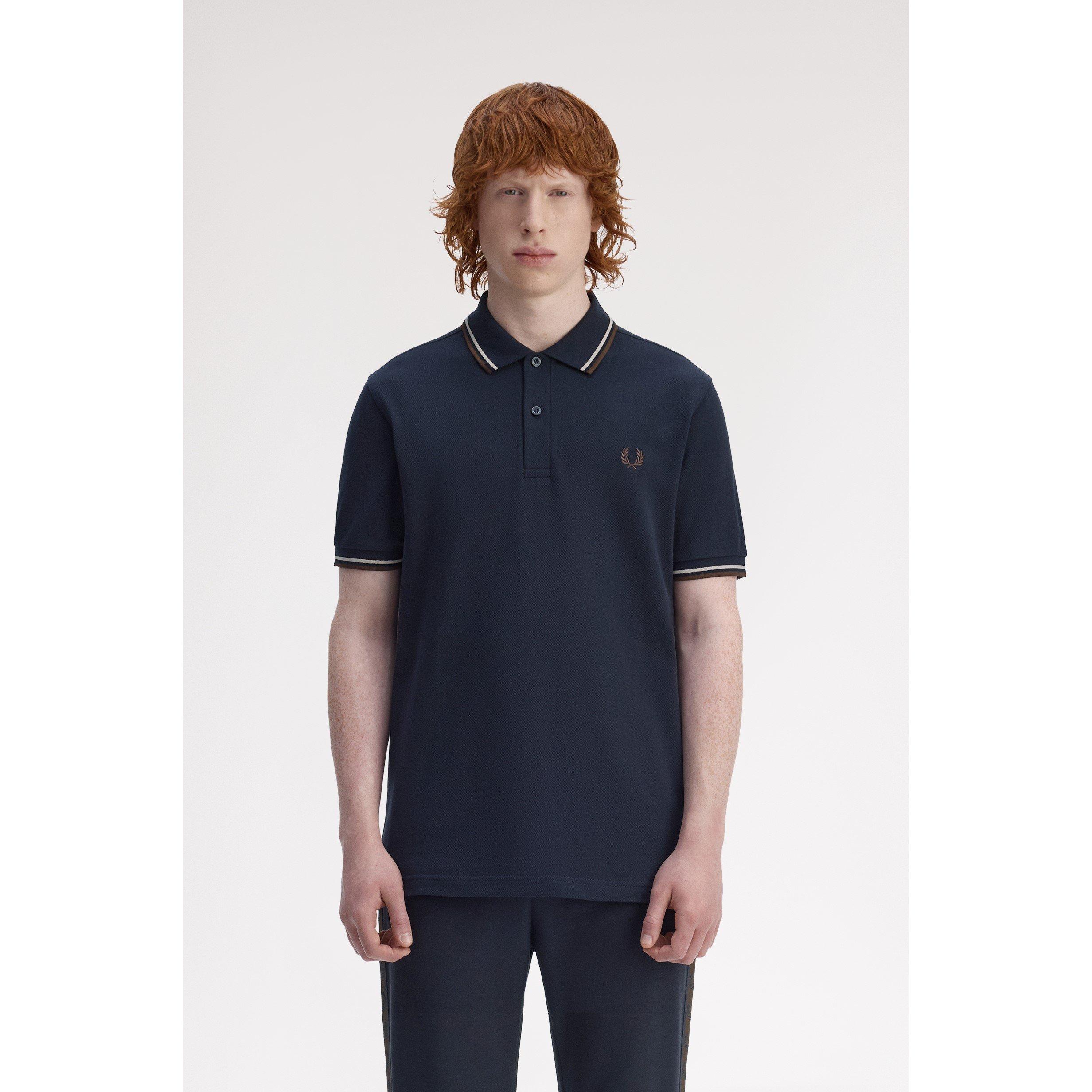 Short Sleeve Twin Tipped Polo Shirt
