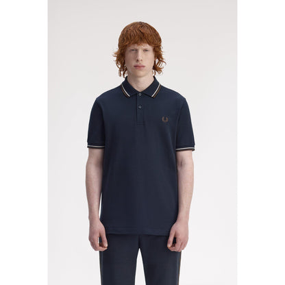 Short Sleeve Twin Tipped Polo Shirt