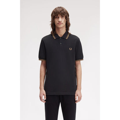 Short Sleeve Twin Tipped Polo Shirt