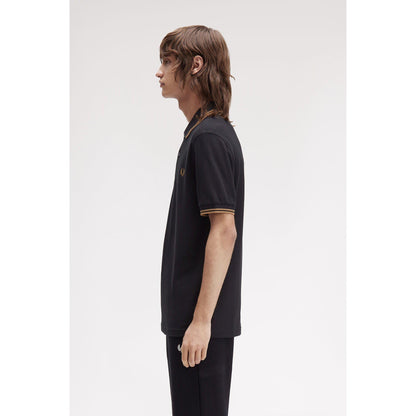Short Sleeve Twin Tipped Polo Shirt