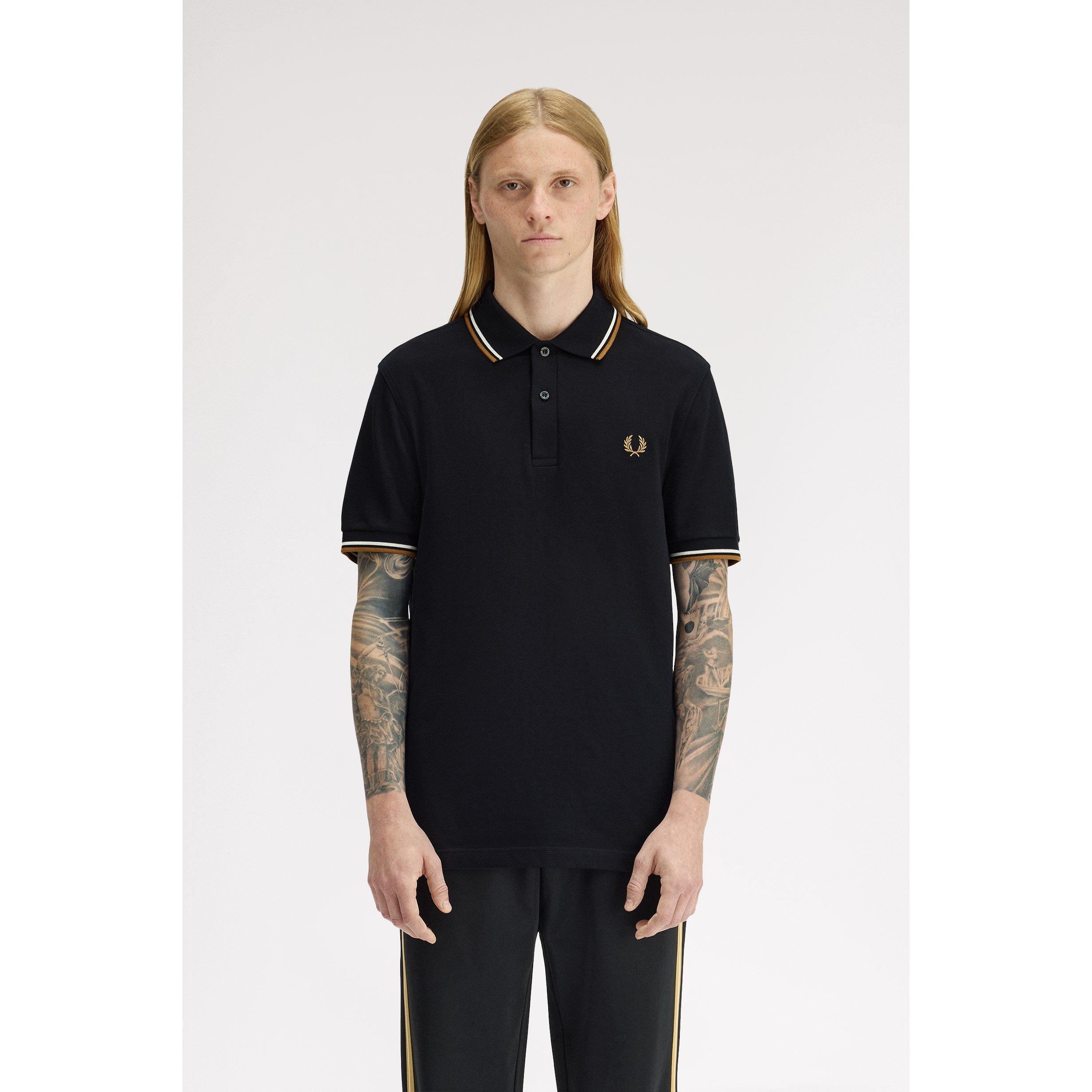 Short Sleeve Twin Tipped Polo Shirt