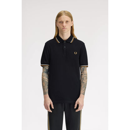 Short Sleeve Twin Tipped Polo Shirt
