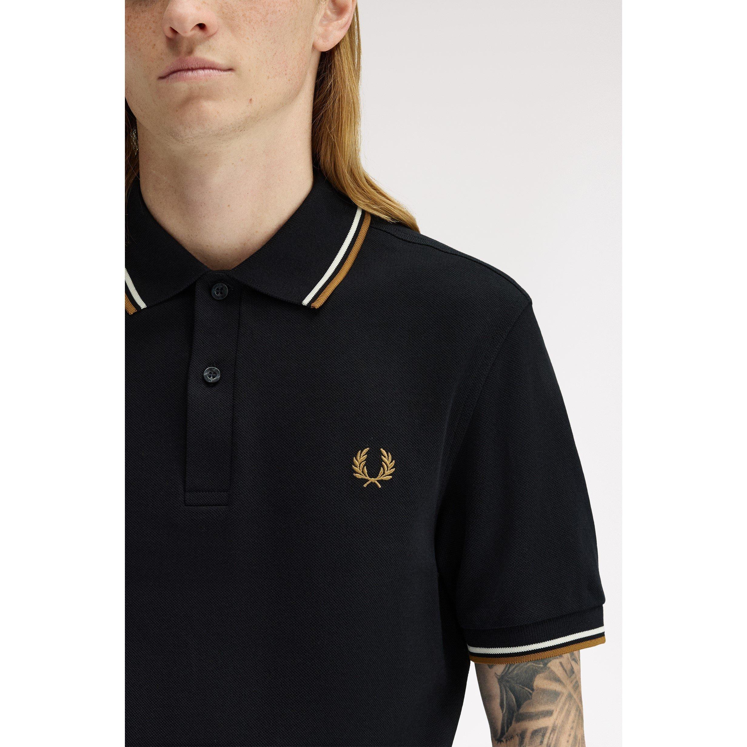 Short Sleeve Twin Tipped Polo Shirt
