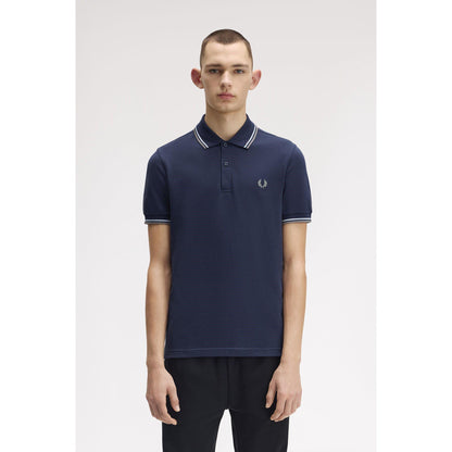 Short Sleeve Twin Tipped Polo Shirt