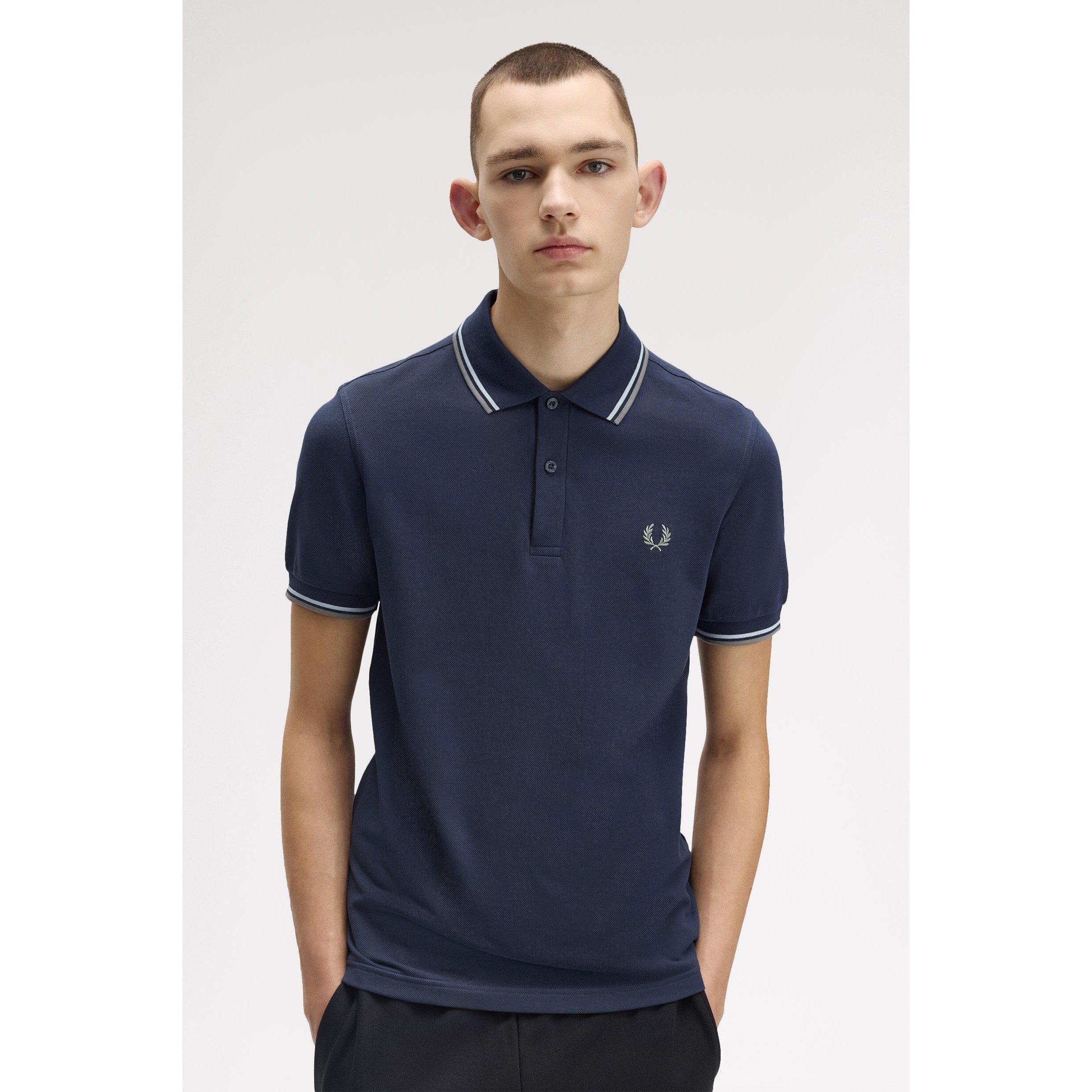 Short Sleeve Twin Tipped Polo Shirt