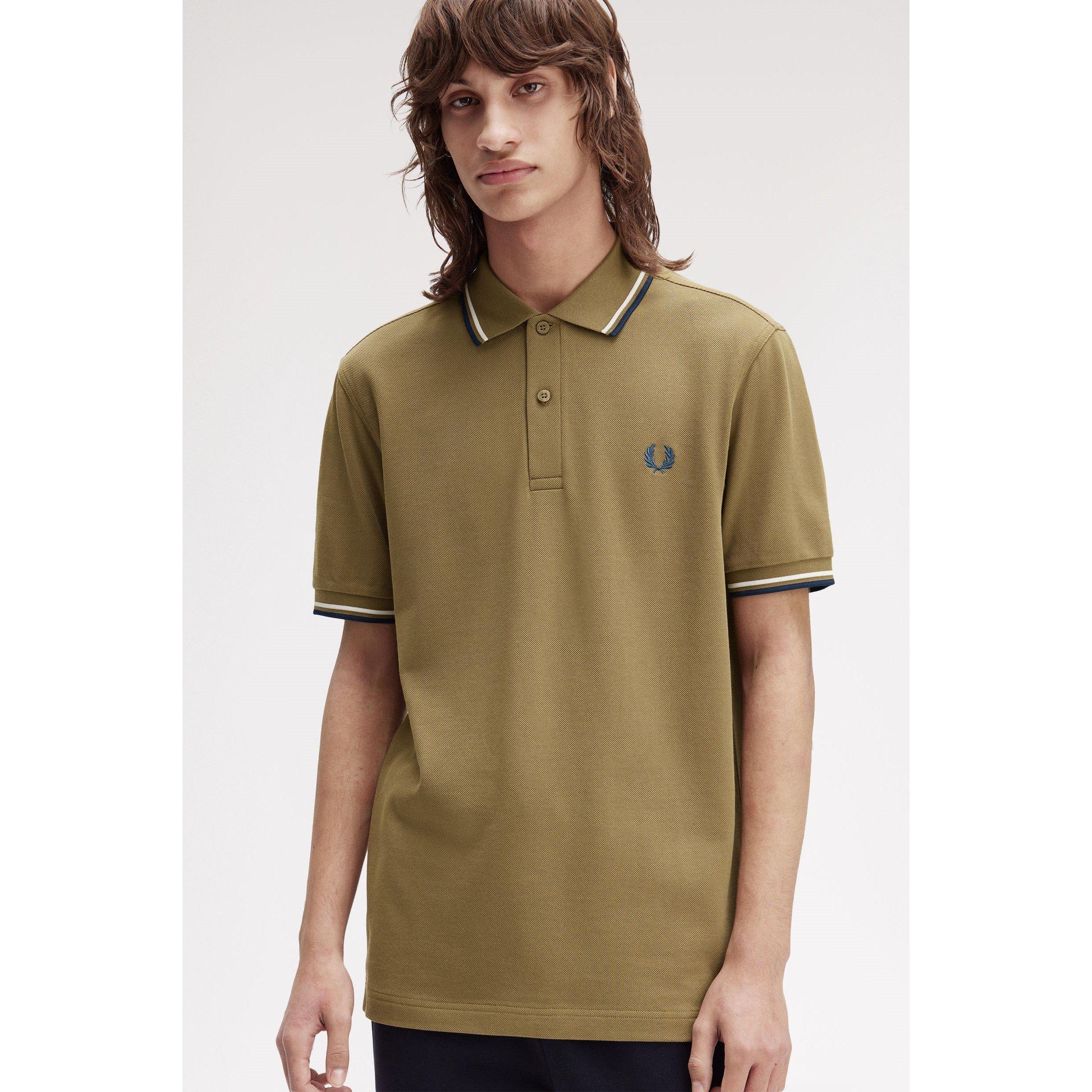 Short Sleeve Twin Tipped Polo Shirt