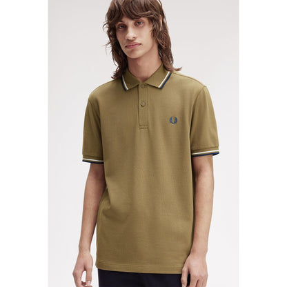 Short Sleeve Twin Tipped Polo Shirt