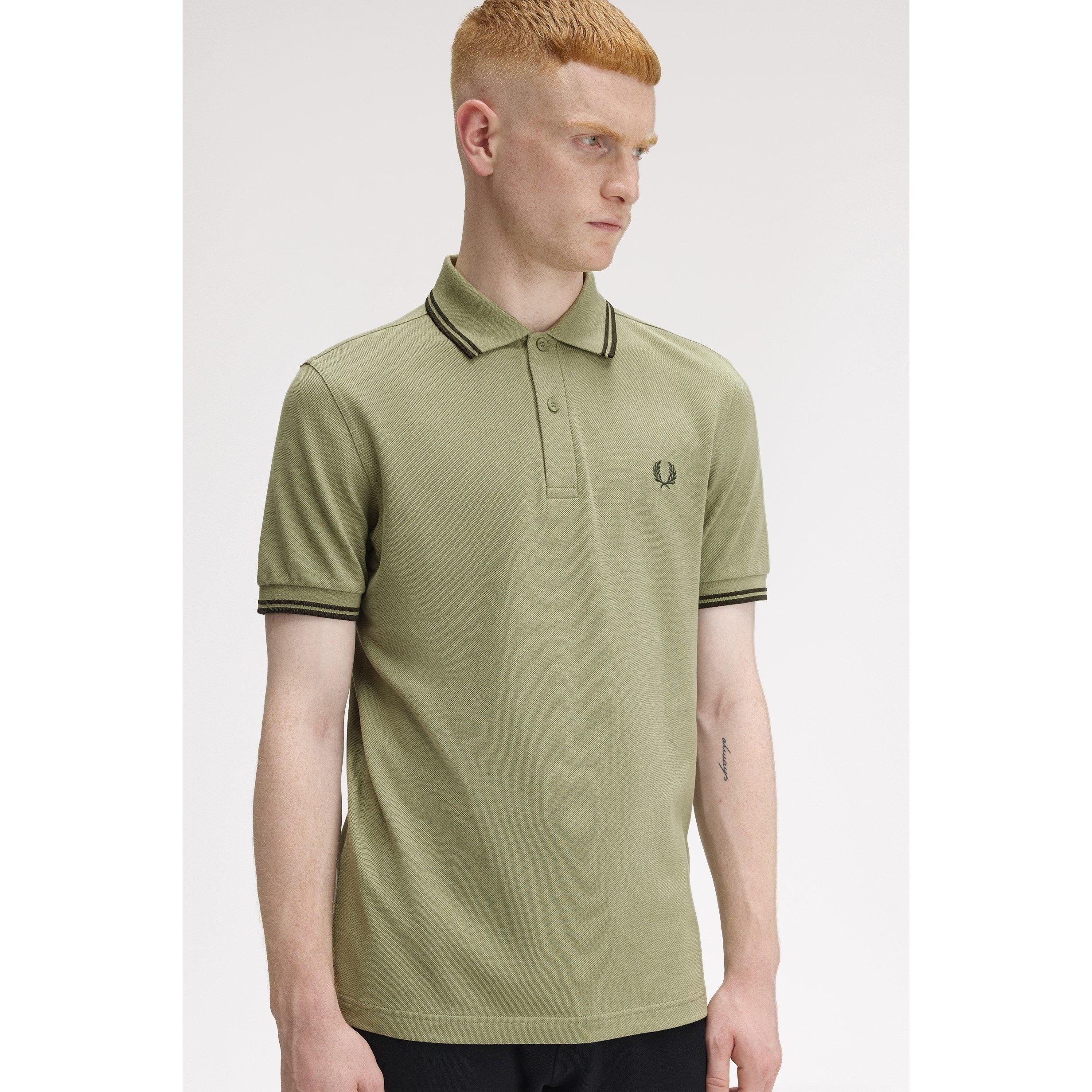 Short Sleeve Twin Tipped Polo Shirt
