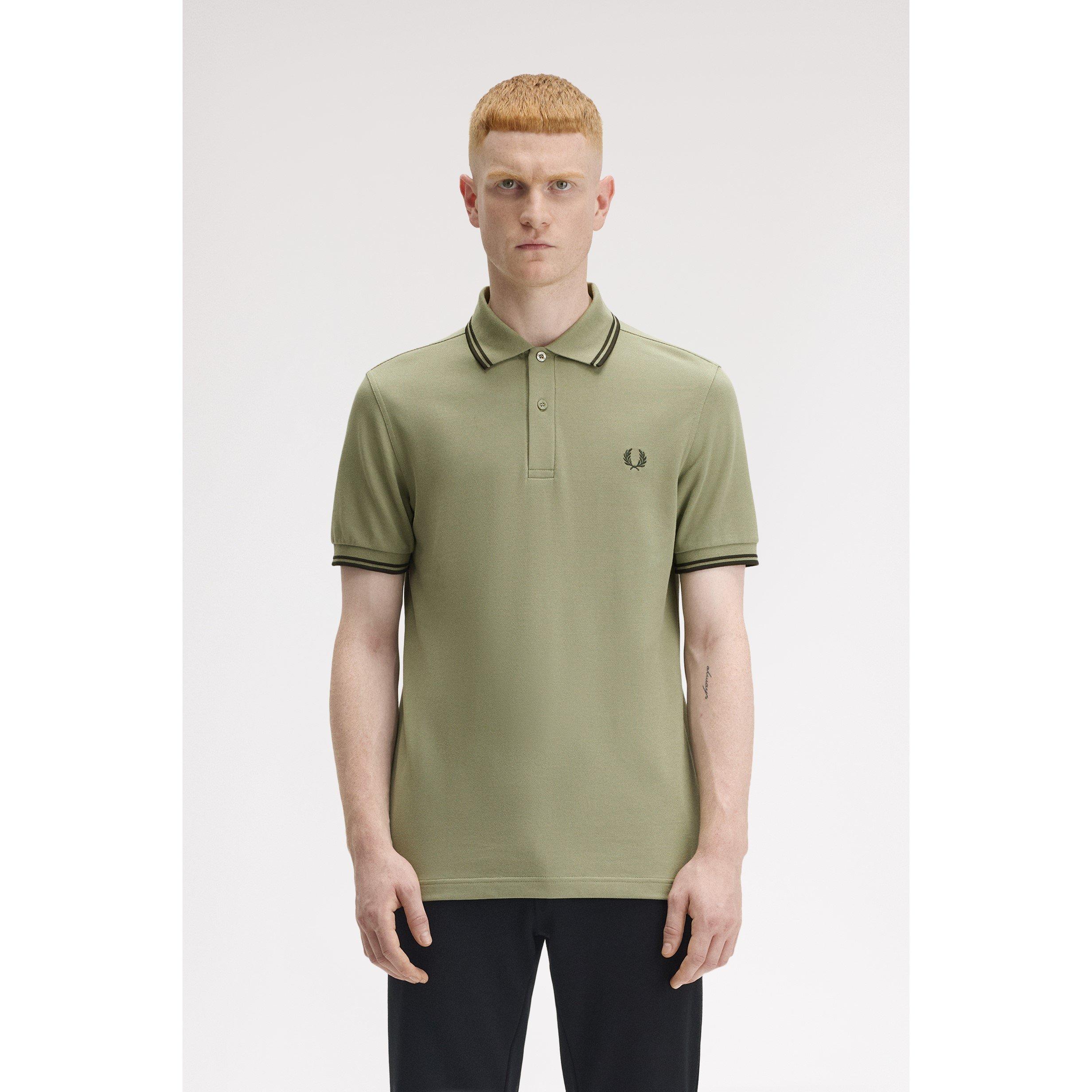 Short Sleeve Twin Tipped Polo Shirt