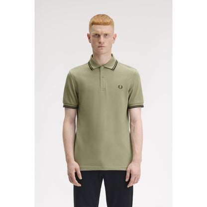 Short Sleeve Twin Tipped Polo Shirt
