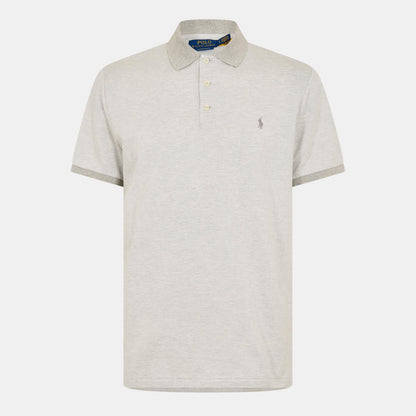 Men's Houndstooth Short-Sleeve Polo Shirt
