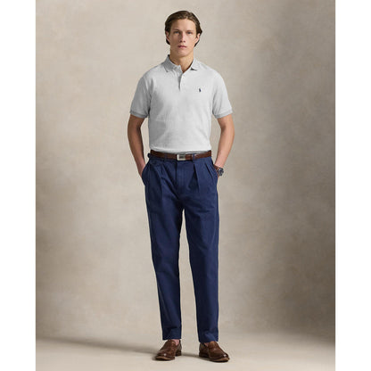 Houndstooth Short-Sleeve Polo Shirt
