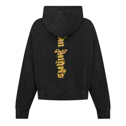 Burning Palm Tree Logo Hoodie