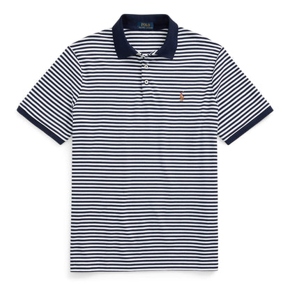 Striped Pima Polo Shirt