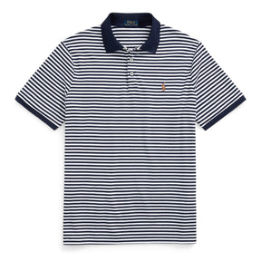 Striped Pima Polo Shirt
