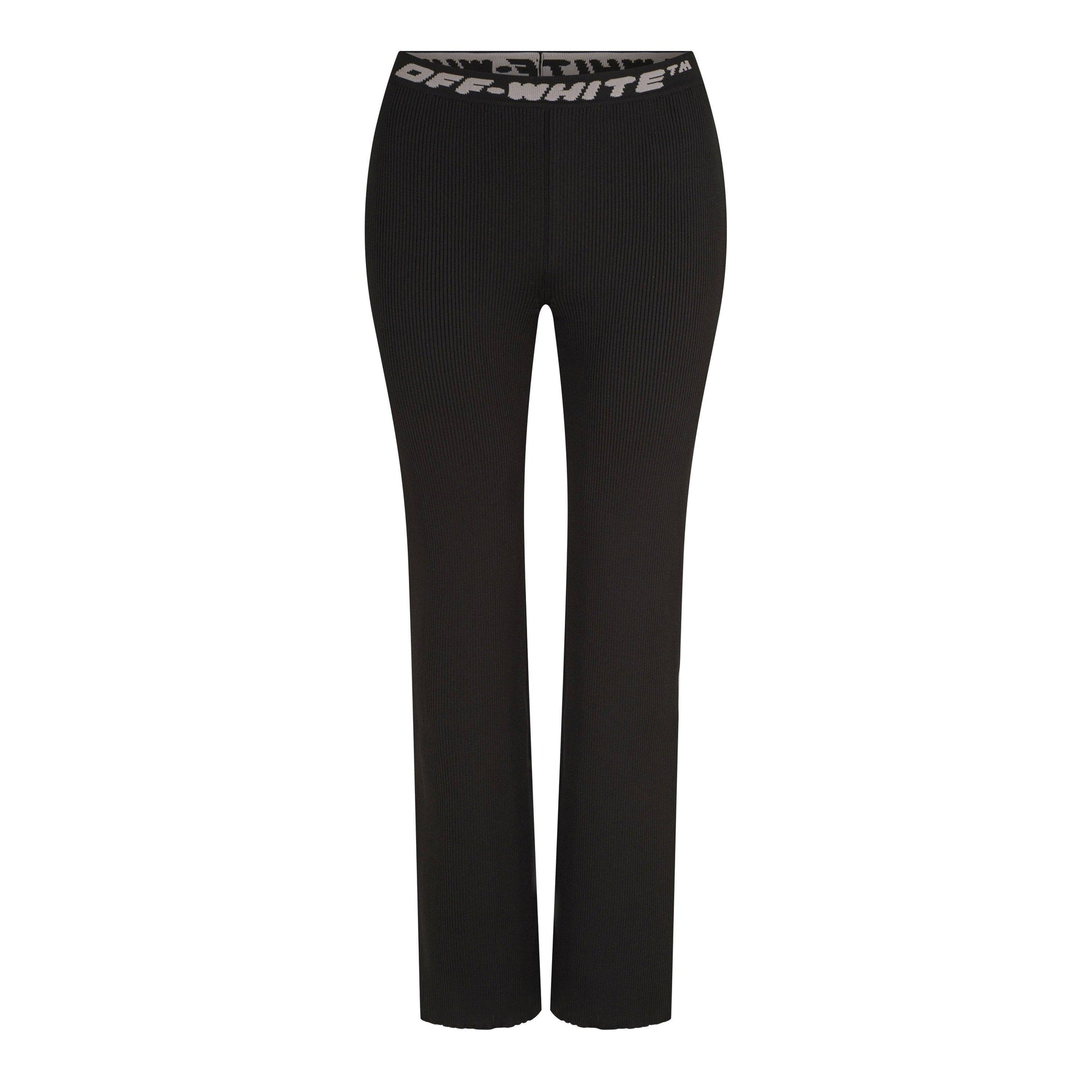 Women's Ribbed Knitted Trousers